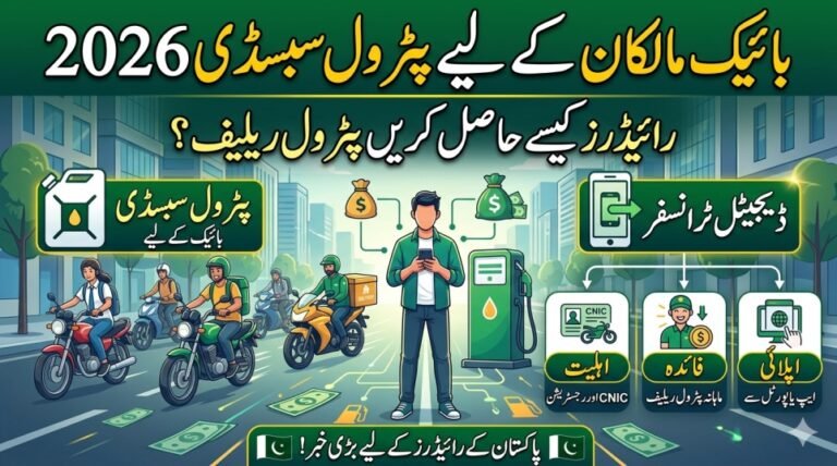 Today Update: Petrol Subsidy for Bike Owners 2026 – How Riders Can Get Fuel Relief in Pakistan